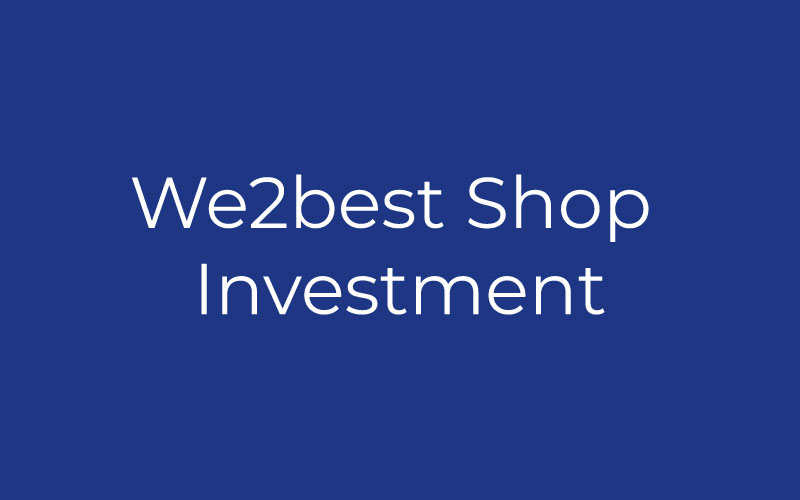 We2best Shop Investment